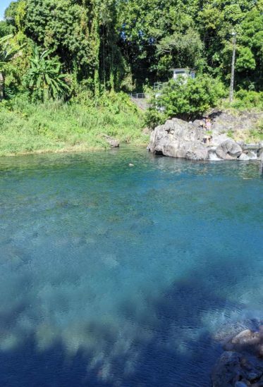 bassin bleu la reunion